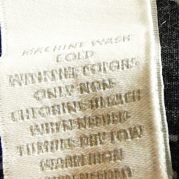 Blue Blouse Size 18W Charter Club Horses Smock Long Sleeve Pleats Equestrian - Picture 6 of 6